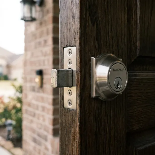 What makes a home lock secure