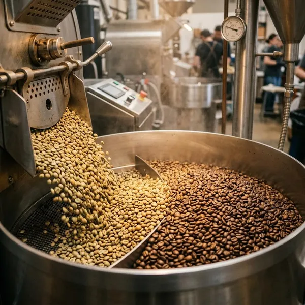 coffee and roasting
