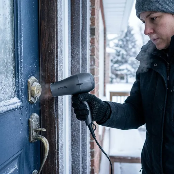 How to fix a sticky door lock