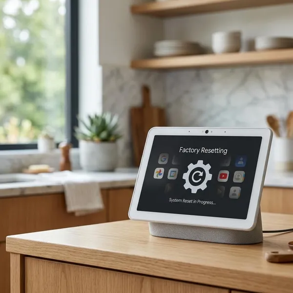 What to do before factory resetting your Nest Hub Max