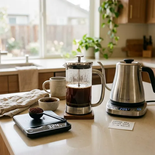 french press coffee ratio
