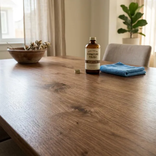 How to apply furniture polish
