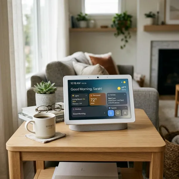 What privacy controls does the Nest Hub Max have?