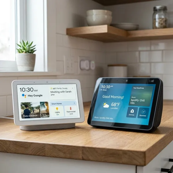 google nest hub vs echo show