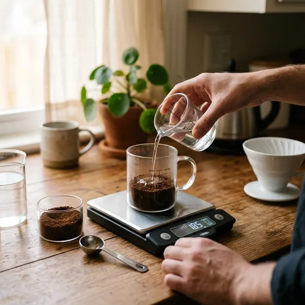 How do you make coffee step by step?