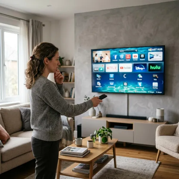 How do you reset Smart Hub on a Samsung TV?