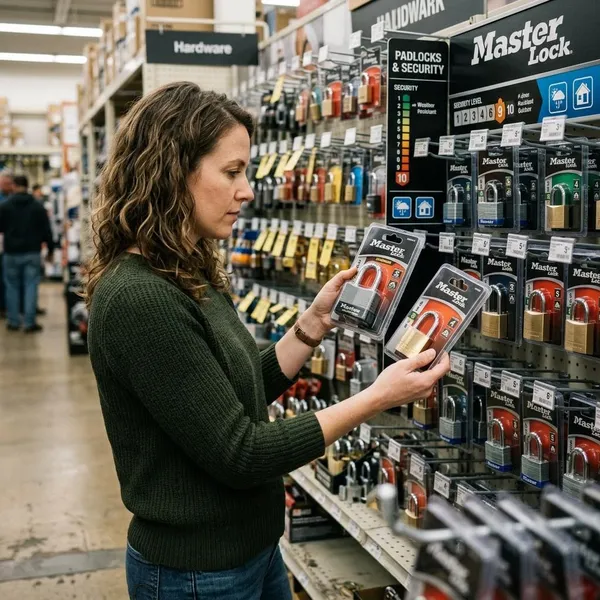 What types of Master Lock products are available?
