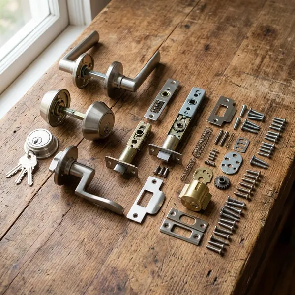 parts of a door lock