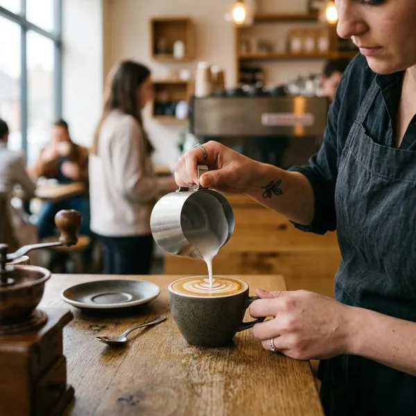 What is the difference between a flat white and a cappuccino?