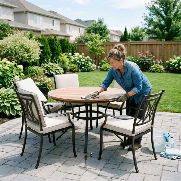How much is used outdoor furniture worth?