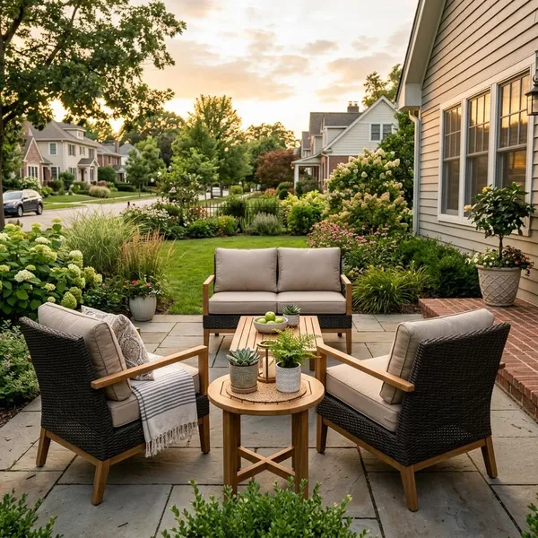 How can you sell outdoor furniture faster?